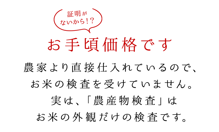 お手頃価格です